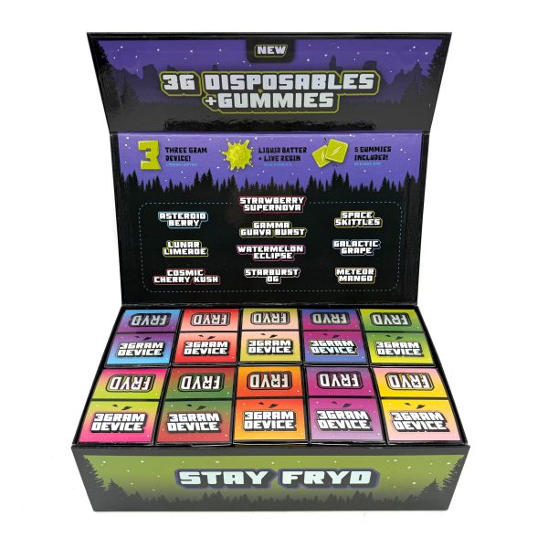 🚀 Fryd – 3g Disposable + Edibles Pack  Liquid Batter | Live Resin | Bonus Gummies Included - Image 5