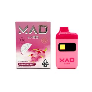 🌿 Mad Labs – 2g Premium Cannabis Disposable  ⚡ Adjustable Voltage | 🎯 All-in-One Design | 🍇 Signature Mad Labs Flavor