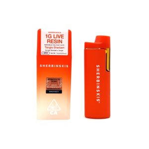 Sherbinski – 1g Live Resin Disposable  Now with Variable Voltage | Premium Craft Oil | Sleek Signature Design