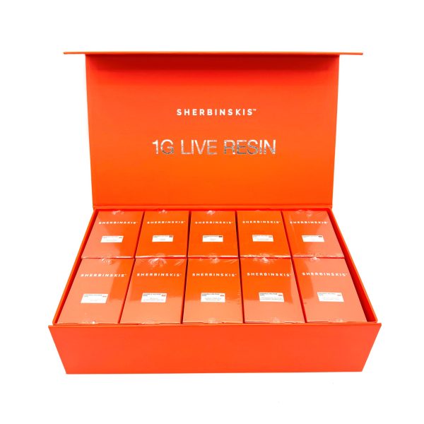 Sherbinski – 1g Live Resin Disposable  Now with Variable Voltage | Premium Craft Oil | Sleek Signature Design - Image 4
