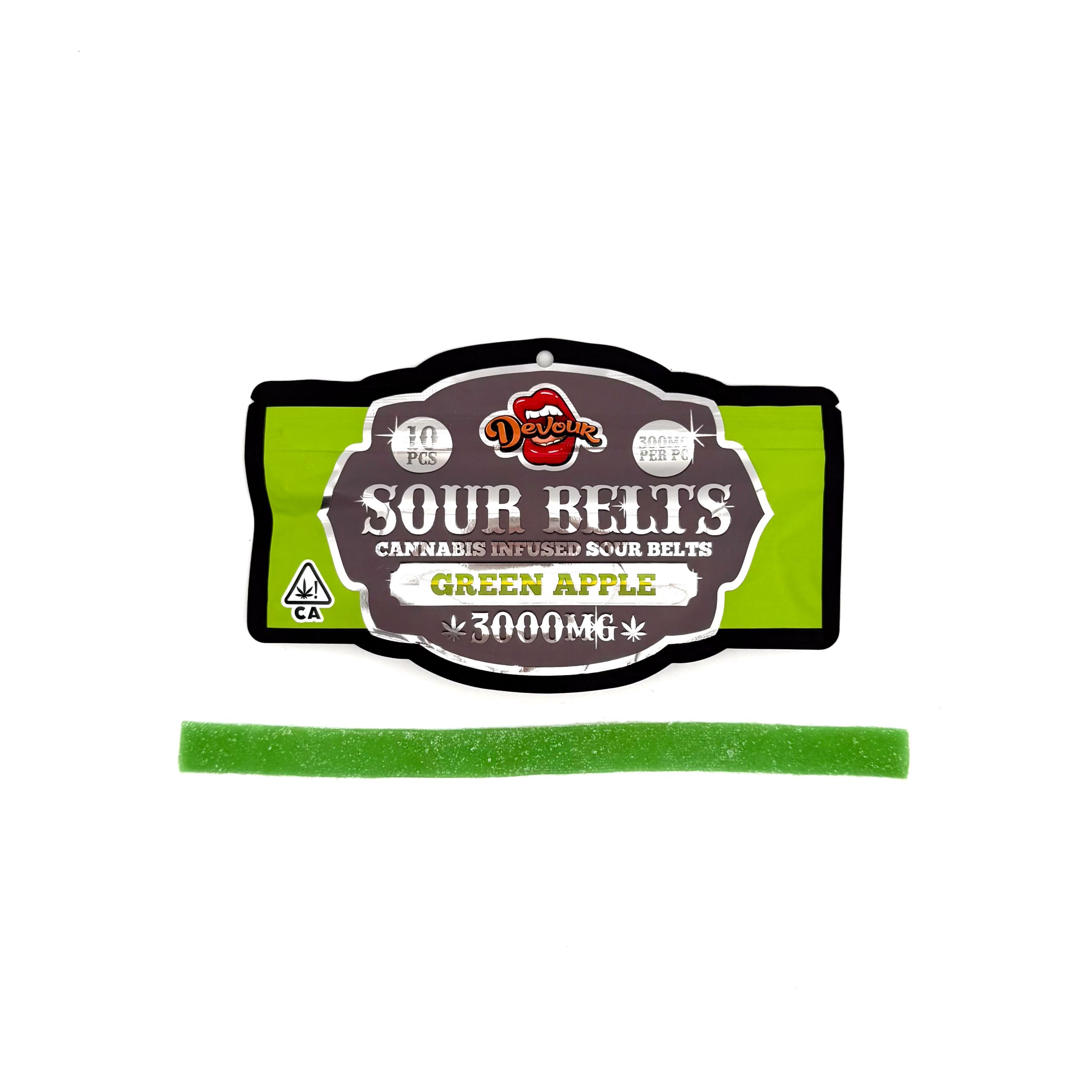 🍬🔥 Devour 3000mg Sour Belts 🚀💀 Extremely Potent • Veteran Strength • Long-Lasting Relief - Image 4