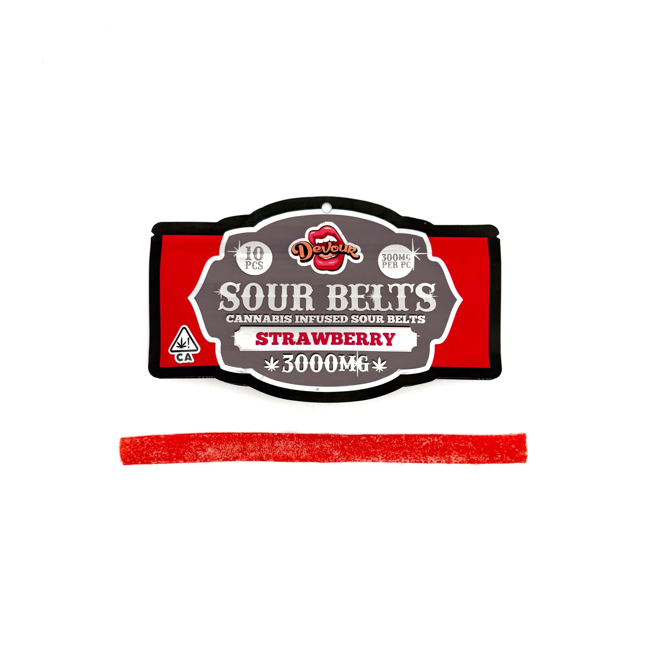 🍬🔥 Devour 3000mg Sour Belts 🚀💀 Extremely Potent • Veteran Strength • Long-Lasting Relief - Image 6