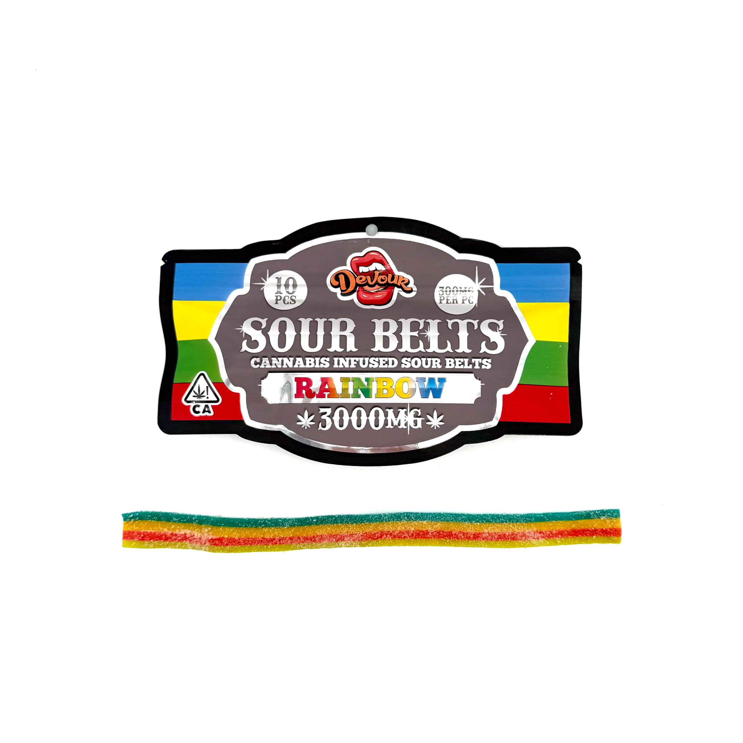 🍬🔥 Devour 3000mg Sour Belts 🚀💀 Extremely Potent • Veteran Strength • Long-Lasting Relief - Image 8