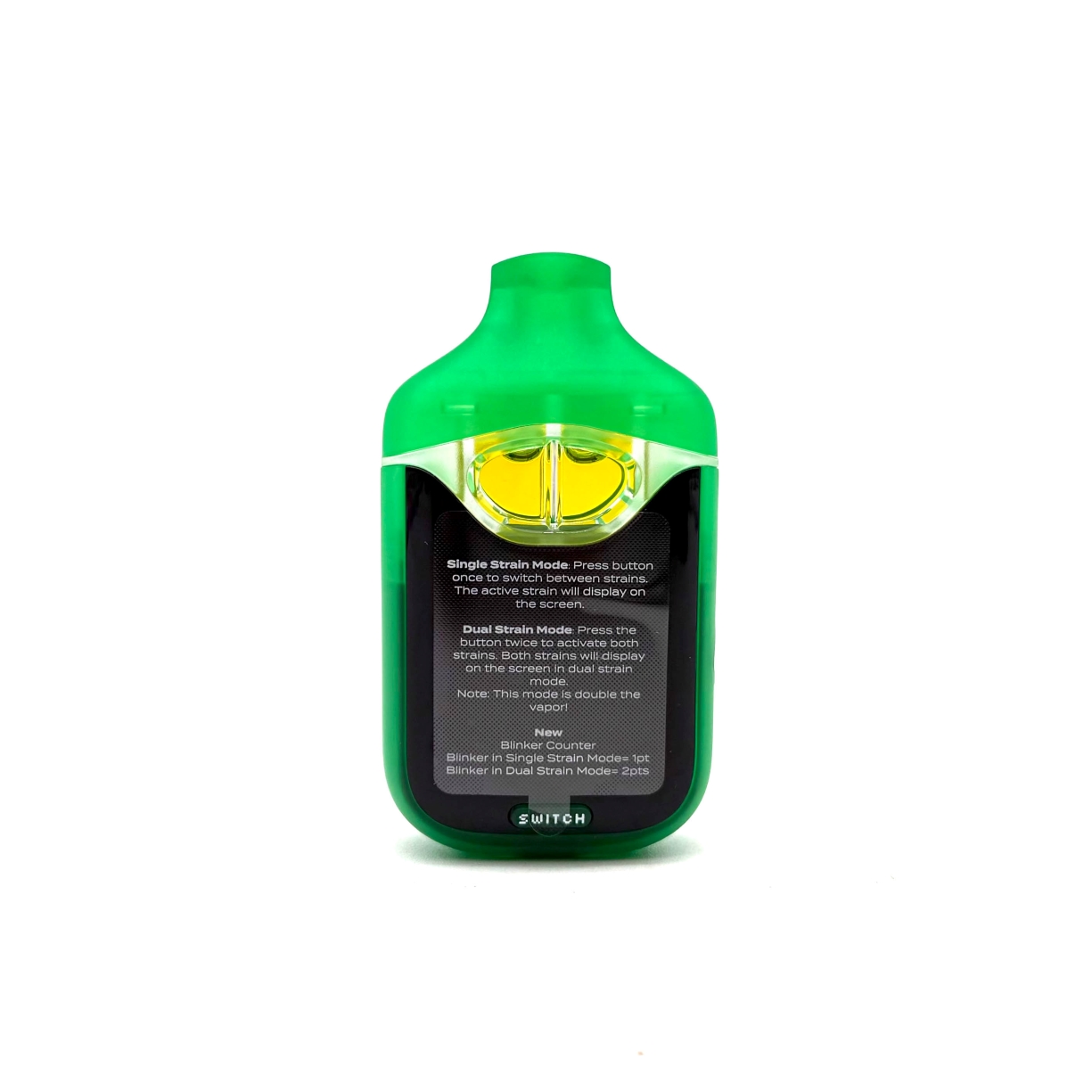 ✨ Boutiq Switch V4 Glow In The Dark– 2g Liquid Live Diamonds Dual Tank Disposable ✨ - Image 3