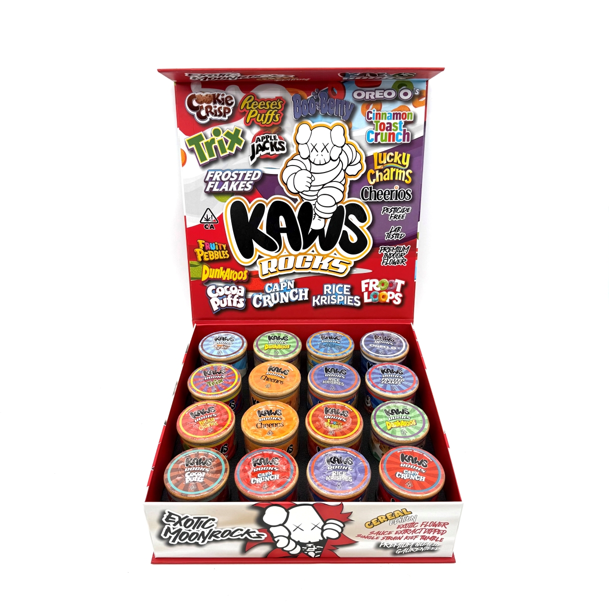 🥣 Kaws Premium Moon Rocks Jar: Cereal Edition 1 oz per jar - Image 3
