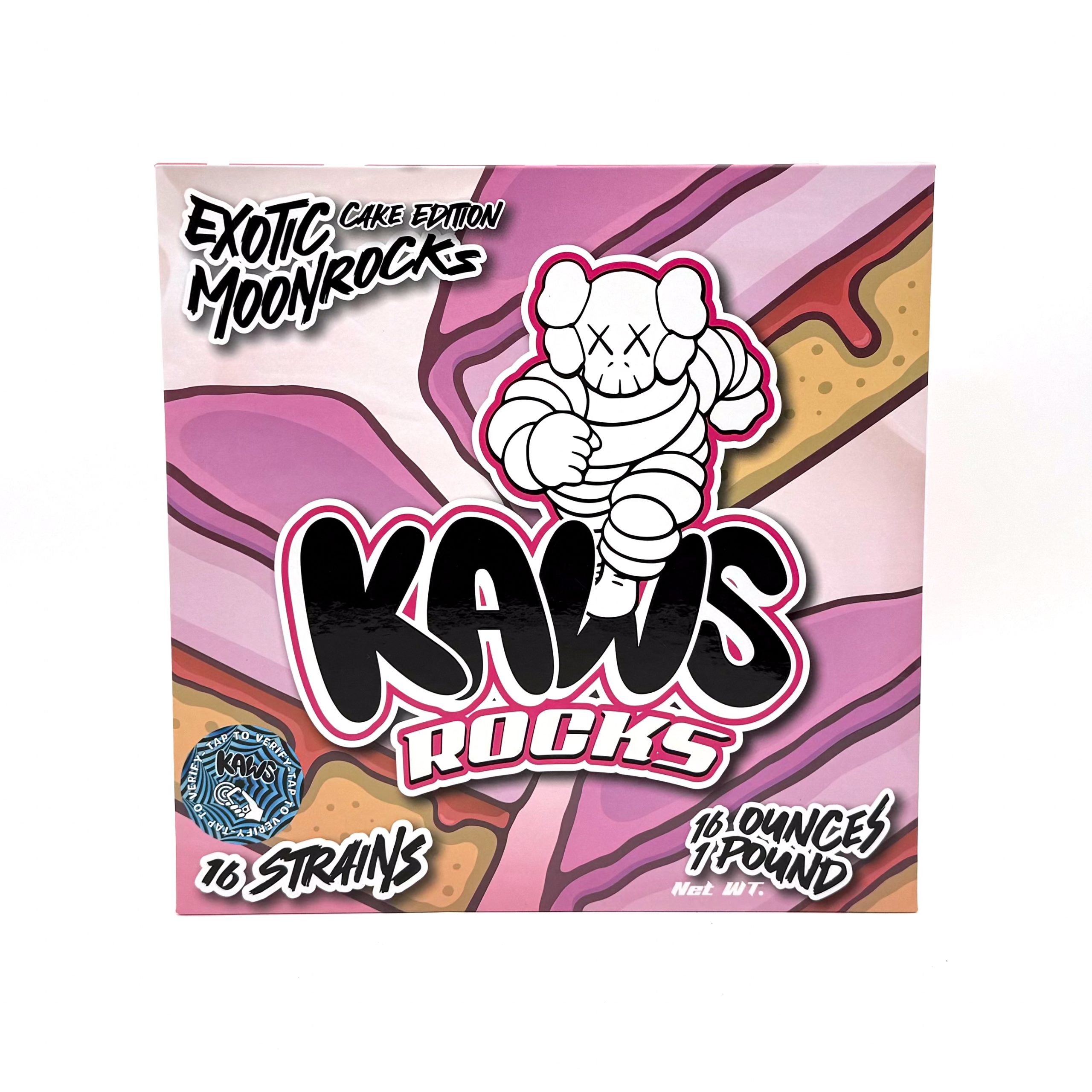 🍰 Kaws Premium Moon Rocks Jar – Cake Edition 1 oz per jar - Image 4