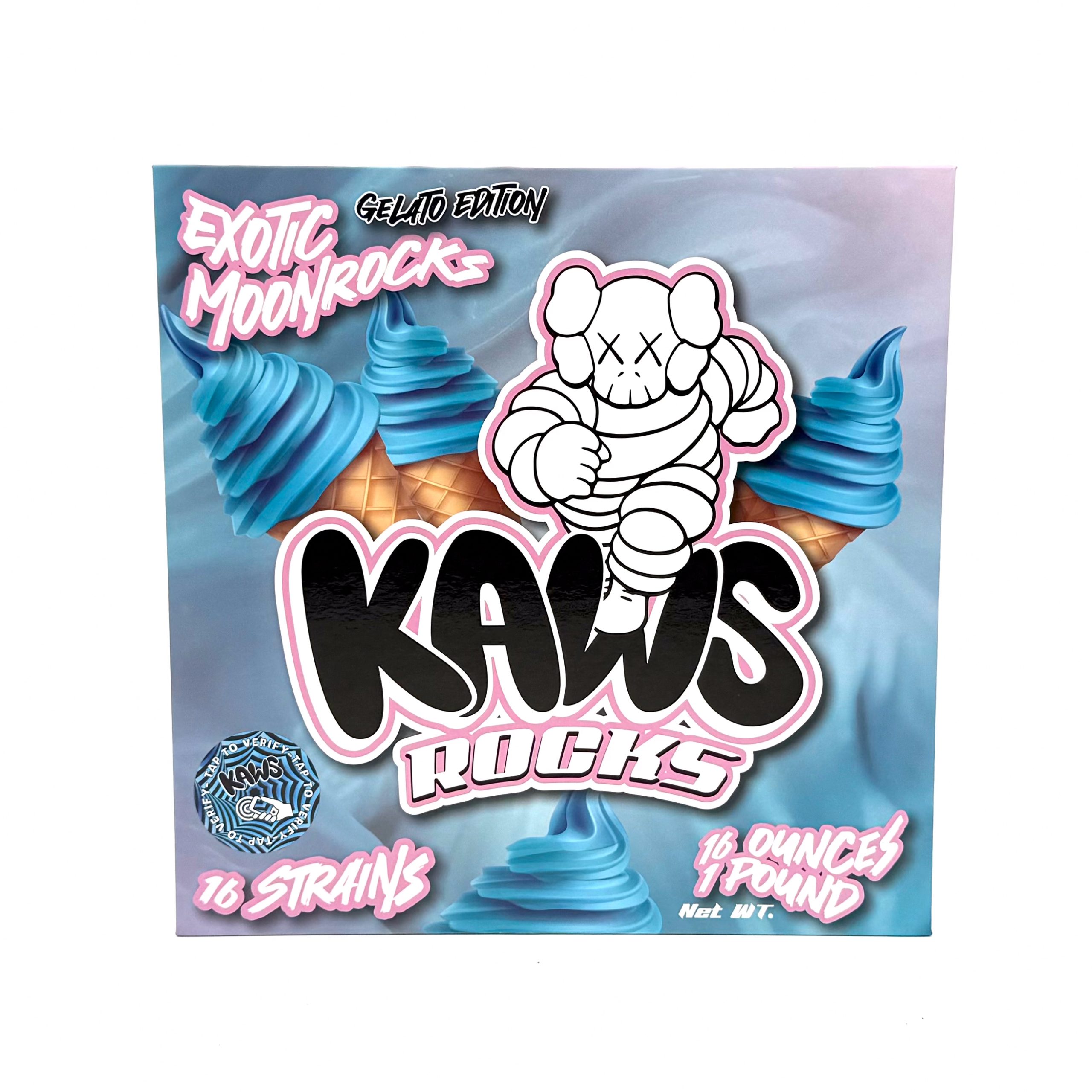 🍧 Kaws Premium Moon Rocks Jar: Gelato Edition 1 oz per jar - Image 3