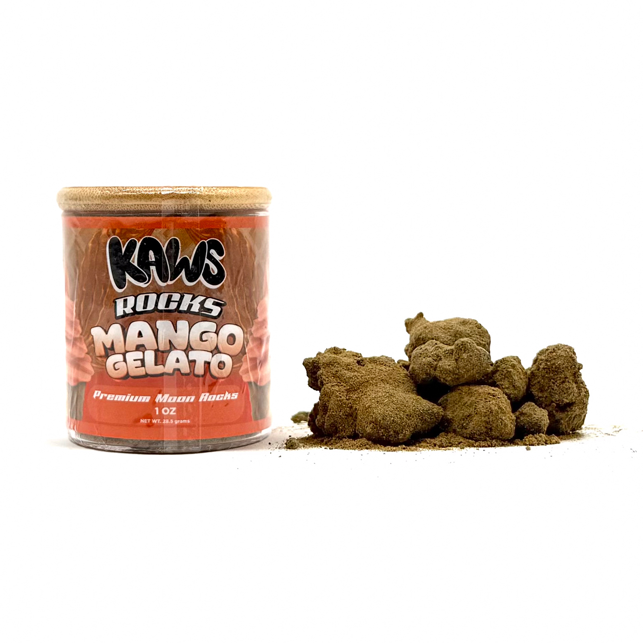 🍧 Kaws Premium Moon Rocks Jar: Gelato Edition 1 oz per jar