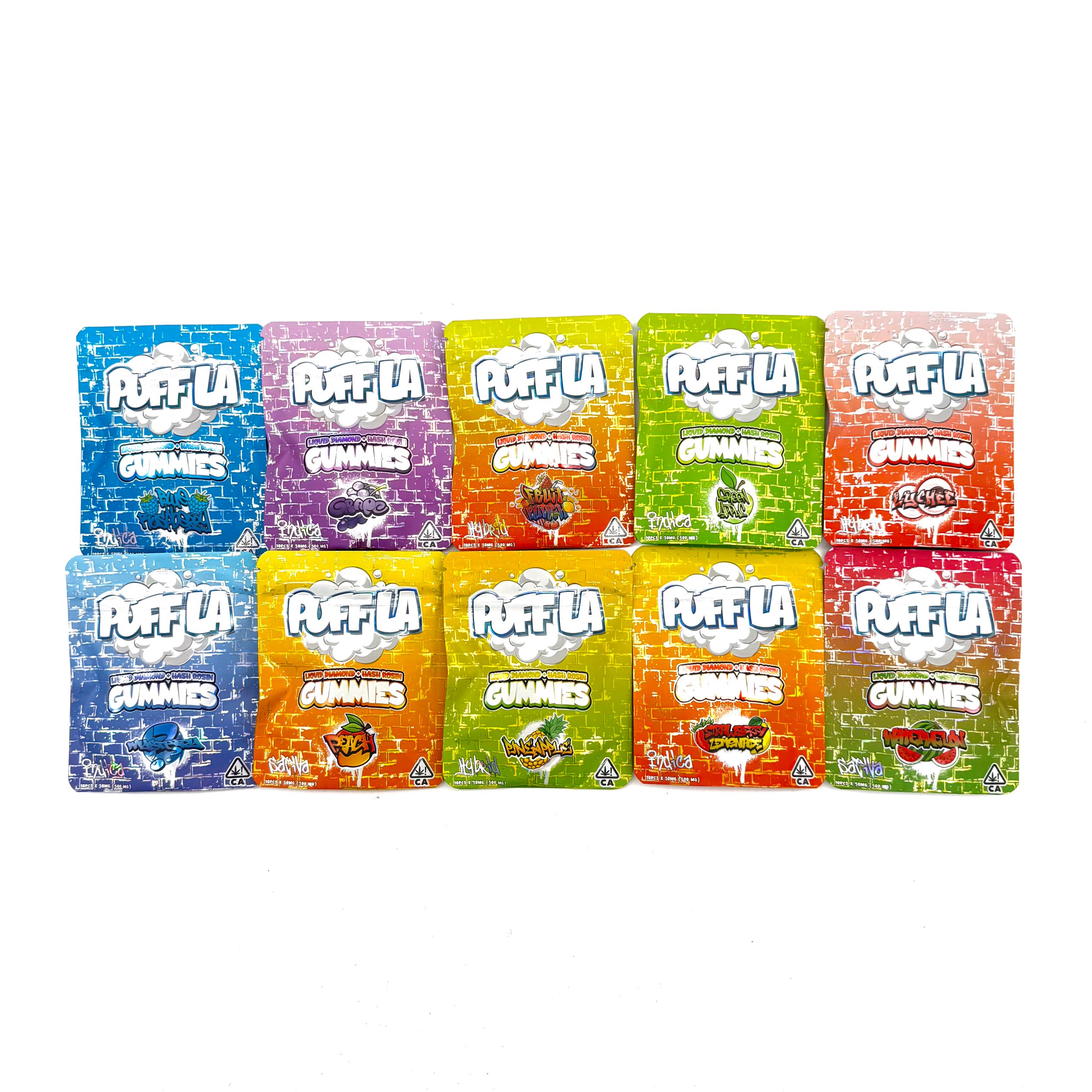 🍬💎 Puff LA 500mg Gummies ⚡🔥 Liquid Diamond + Hash Rosin • Premium Strength • Full-Spectrum Effects - Image 2