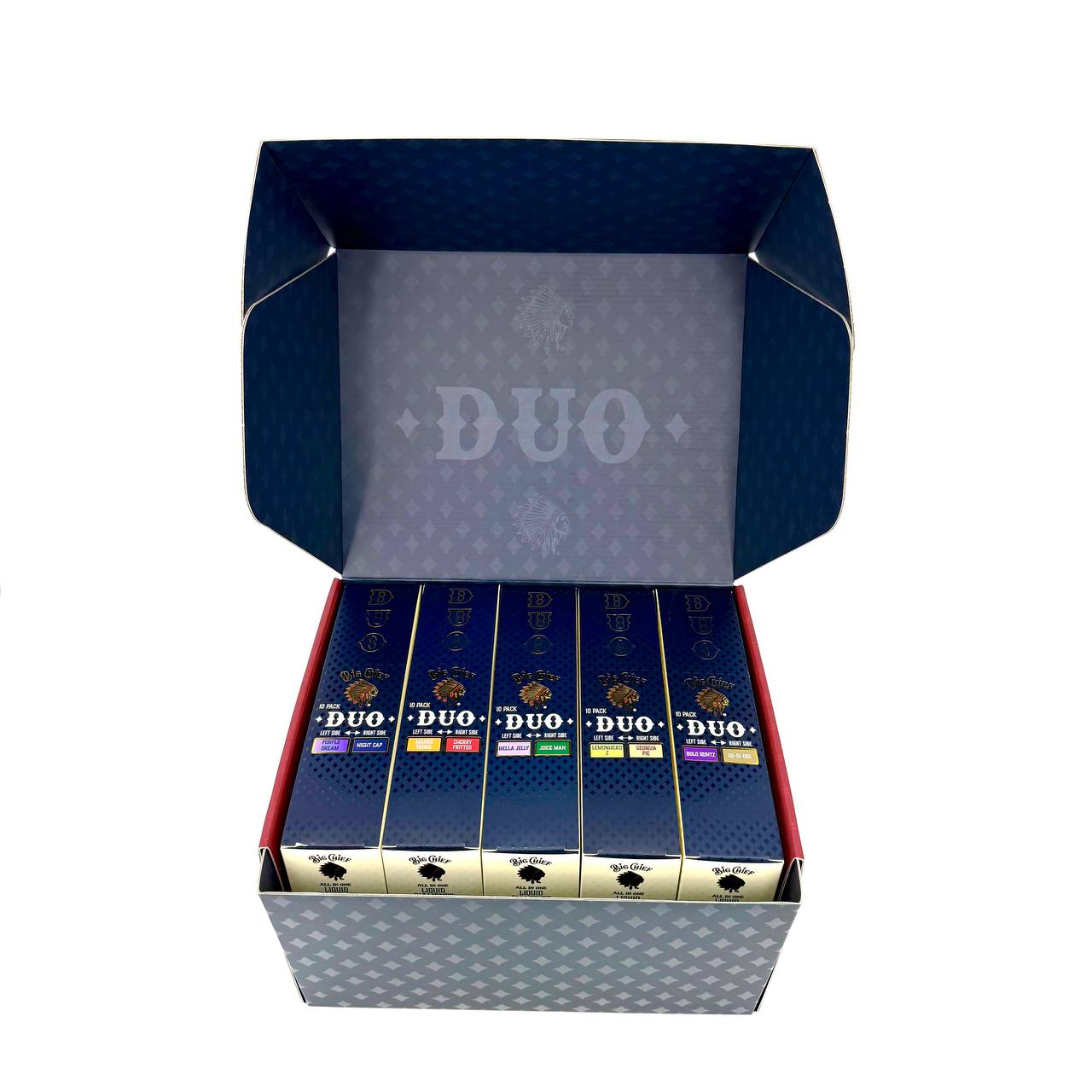 💎 Big Chief Duo – 2g Duo Tank Liquid Diamonds Disposable 🖥️ 🔗 Dual Chamber | 💎 Liquid Diamonds | 🖥️ Smart Display - Image 4