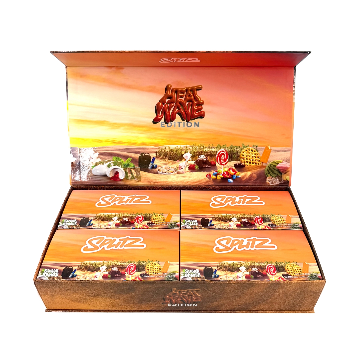 🌟 Splitz Sugar Badder: Heat Wave Edition – 3.5g Jar 🌟 🔥 Potency. Purity. Flavor. 🔥 - Image 3