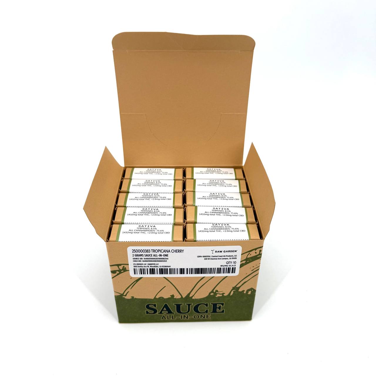 🌿 Raw Garden – 2g Sauce Disposable 💨 All-in-One | 🔋 100% Pure Cannabis | ♻️ Rechargeable - Image 3