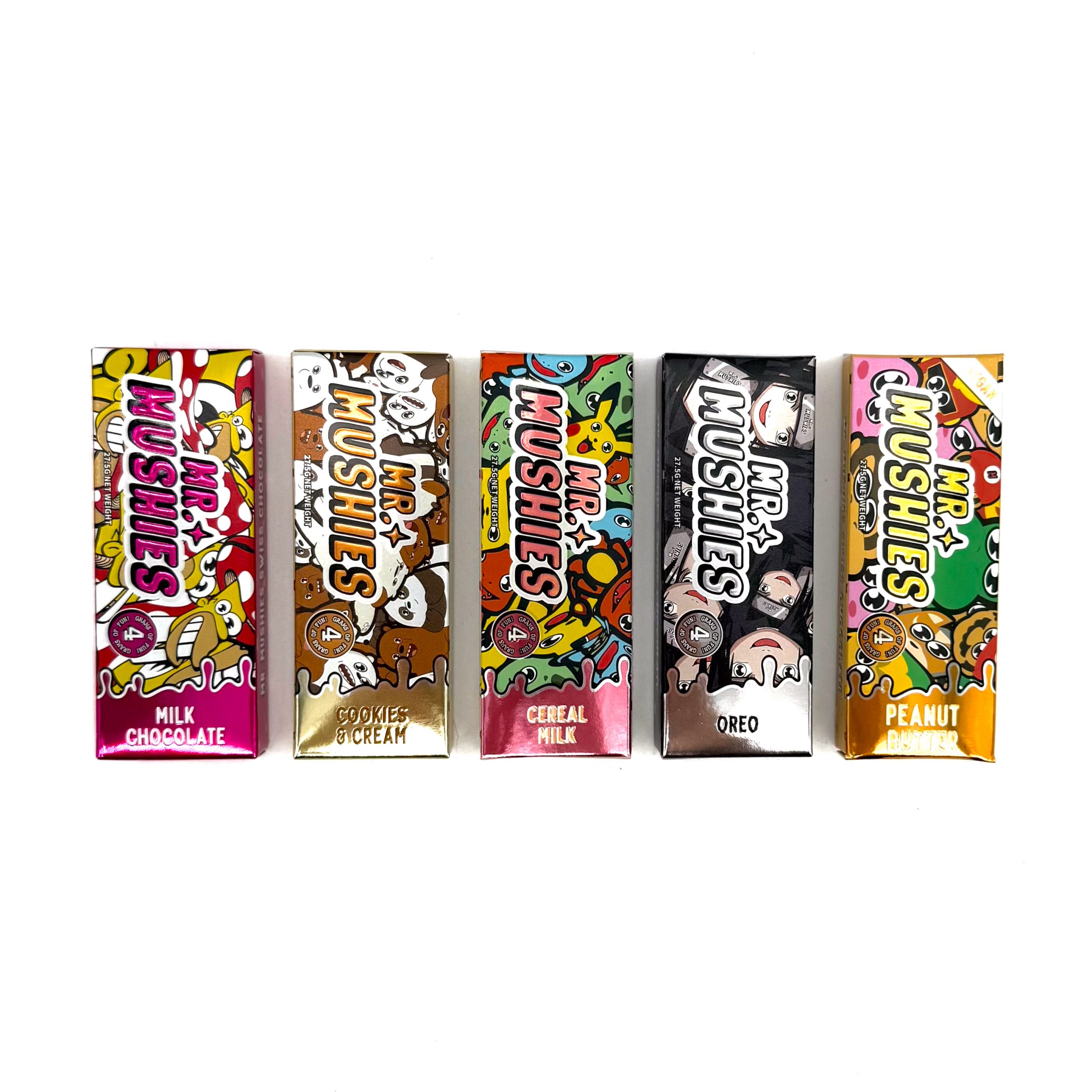 Mr. Mushies Mushroom Chocolate Bar 🍄🍫 (4000mg total) - Image 2