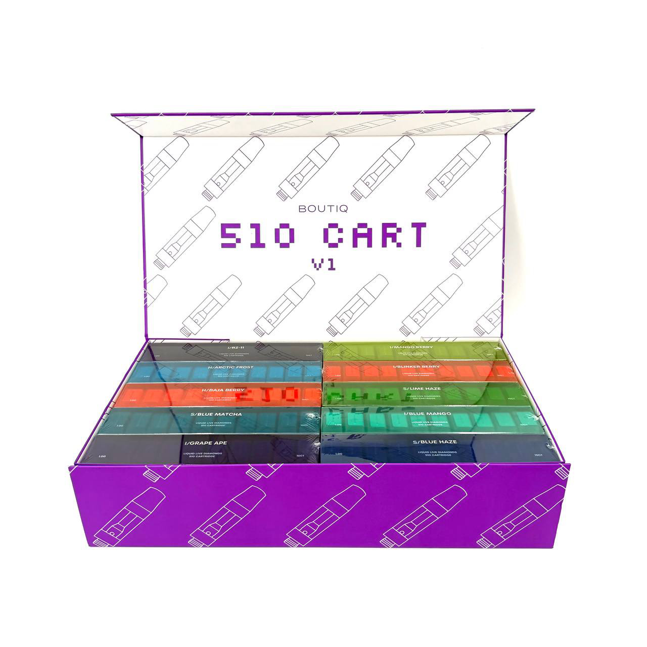 Boutiq – 1g 510 Live Liquid Diamonds Cartridge 💎 100% Live Liquid Diamonds | Premium Hybrid Blend | Pure • Potent • Ultra-Refined - Image 3