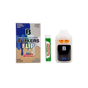 ❄️🔥 Blinkers Flip – Ice Cream 2g Premium Disposable + Hash Hole 🍦🍯